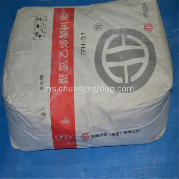 Tianye PVC Paste Resin TPH-31 untuk Kulit Lantai